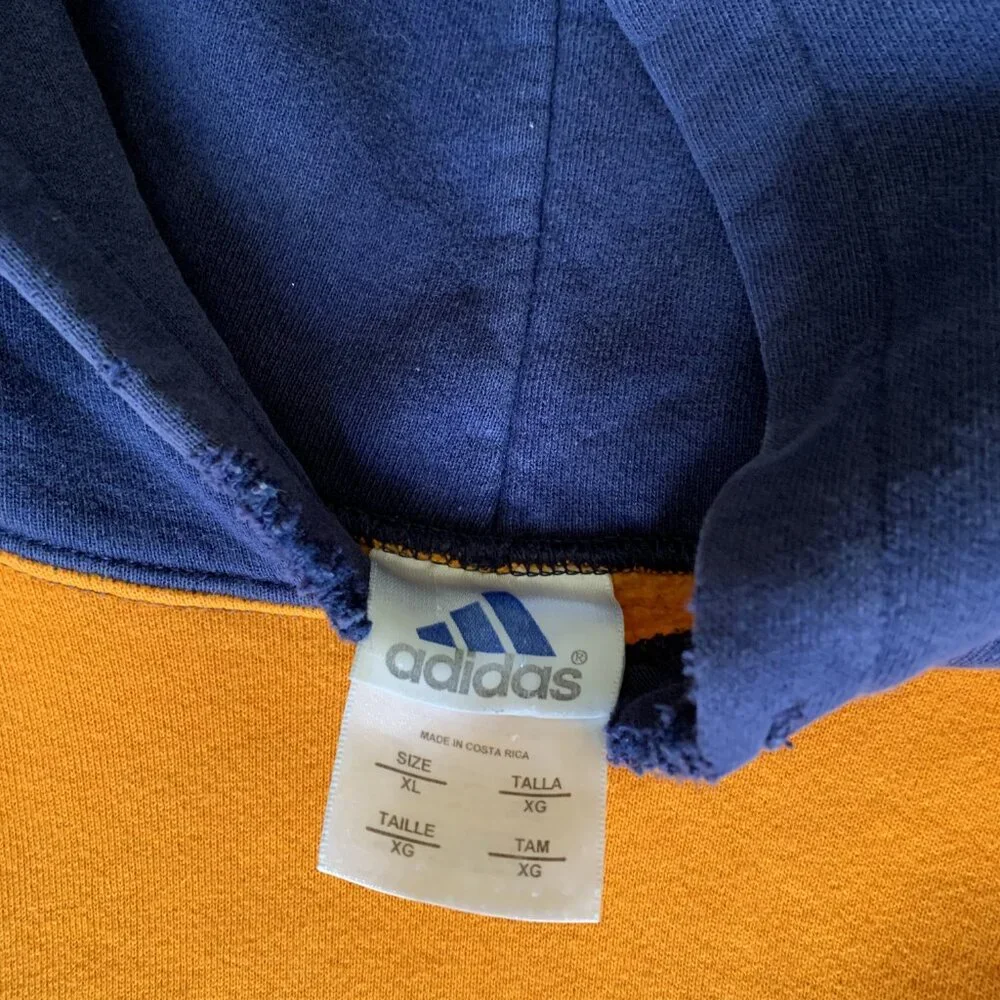 Vintage 90s Adidas Distressed Hoodie‎